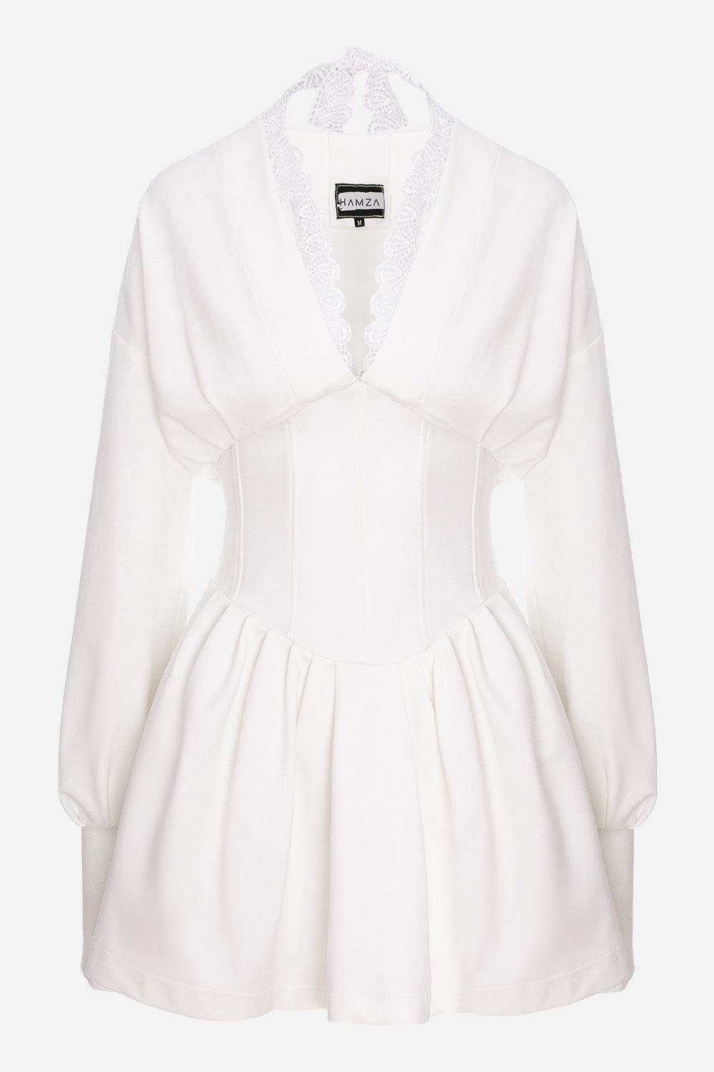 Czarna bluza z kapturem Karol z gorsetem