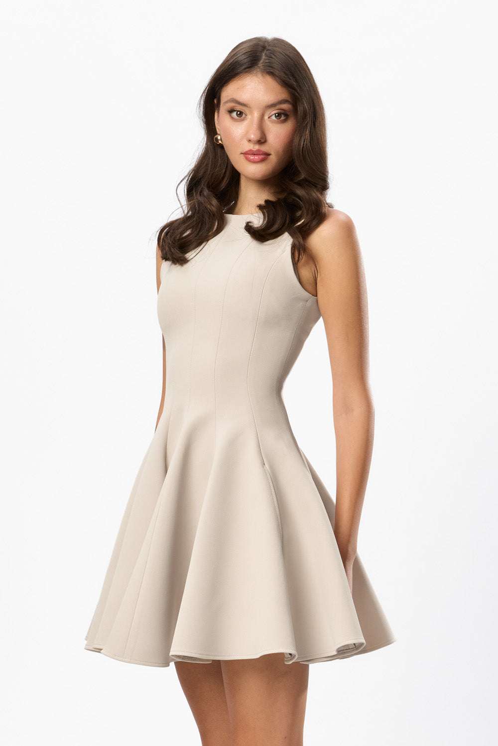 Sienna vanilla woven Dress