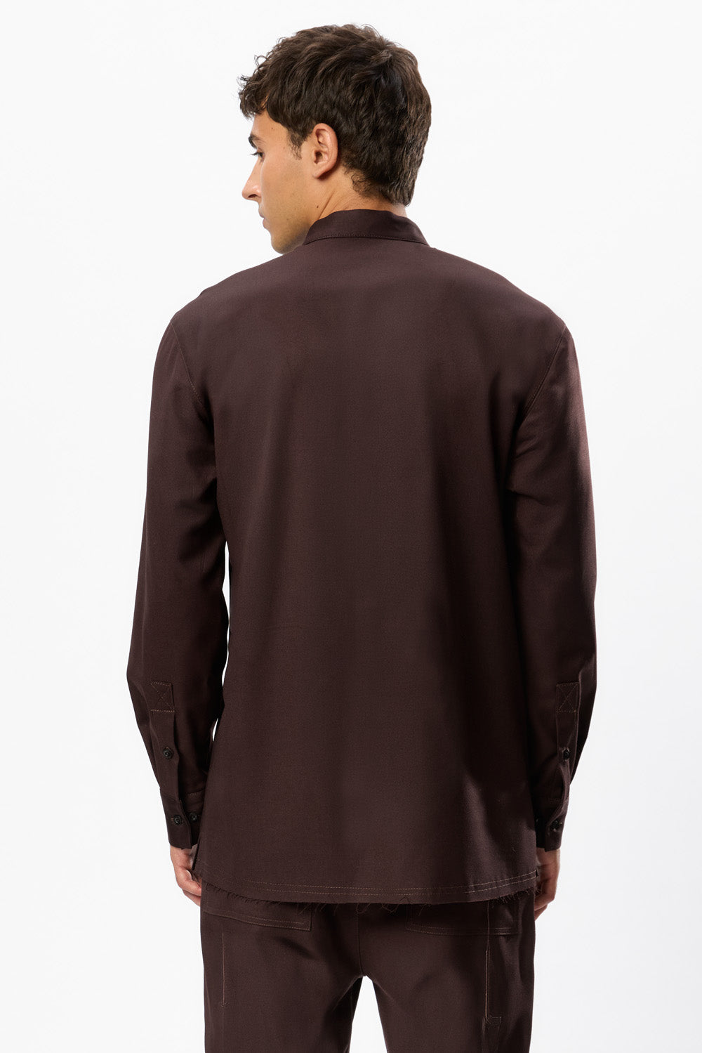 Thom Burgundy Shirt