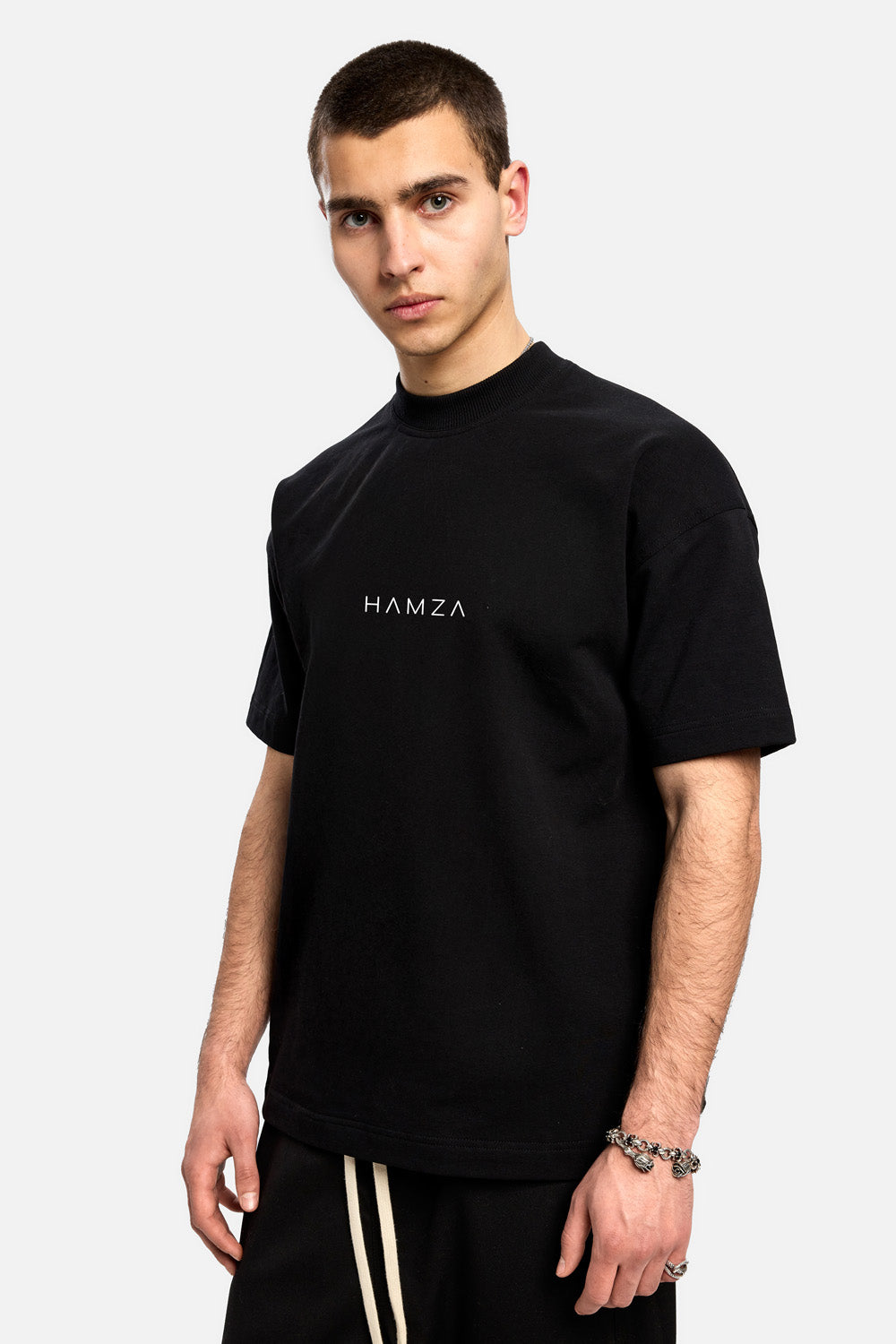 Tricou alb cu imprimeu Riyad