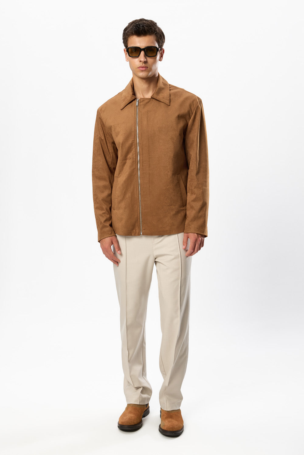 247 Off-White Wool Blend Pants