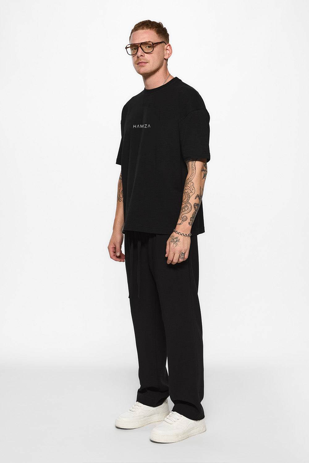 Tricou alb cu imprimeu Riyad
