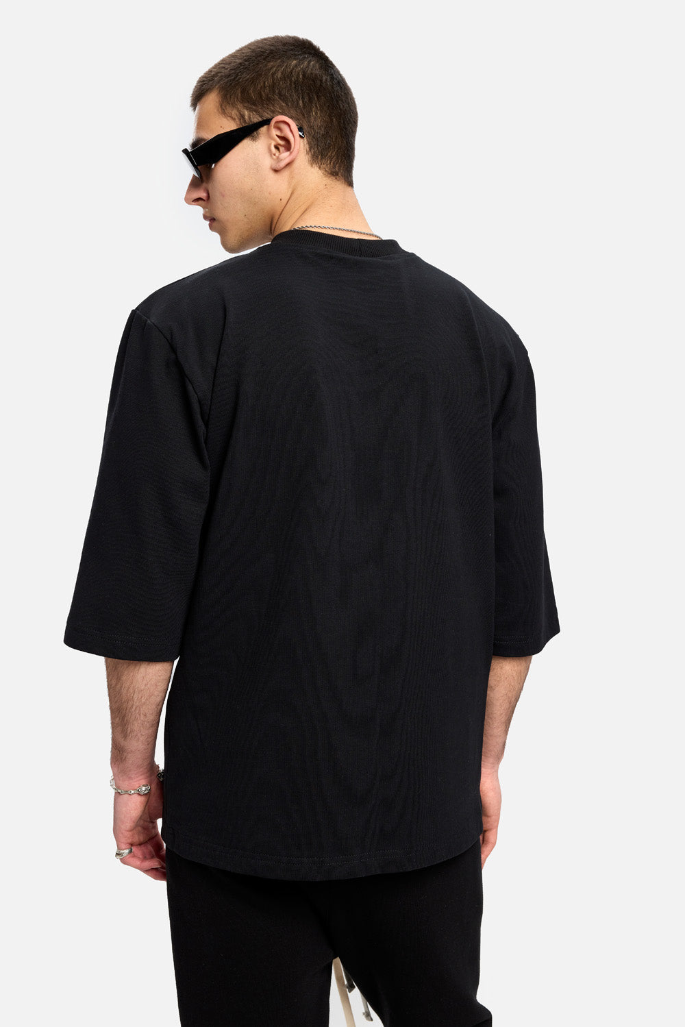 Tricou cu buzunar Pocket | Bărbați | Negru | Stil Modern & Elegant | Confort & Funcționalitate | Atelier Hamza