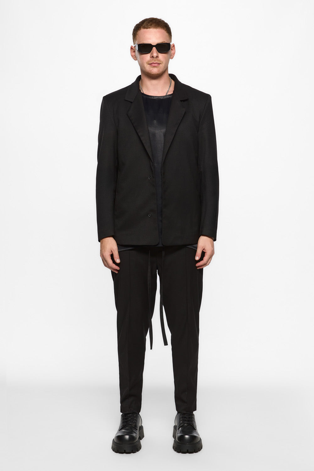 Thom Black Cloth Pants V2