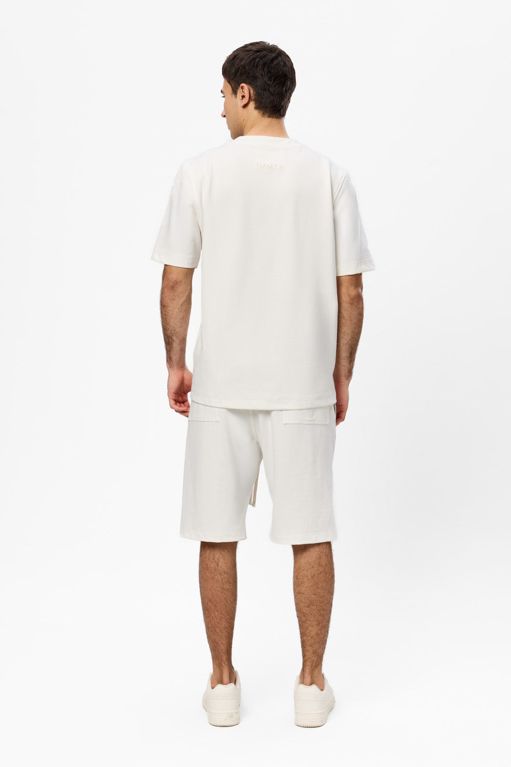 Khan V2 off-white seam detail T-shirt