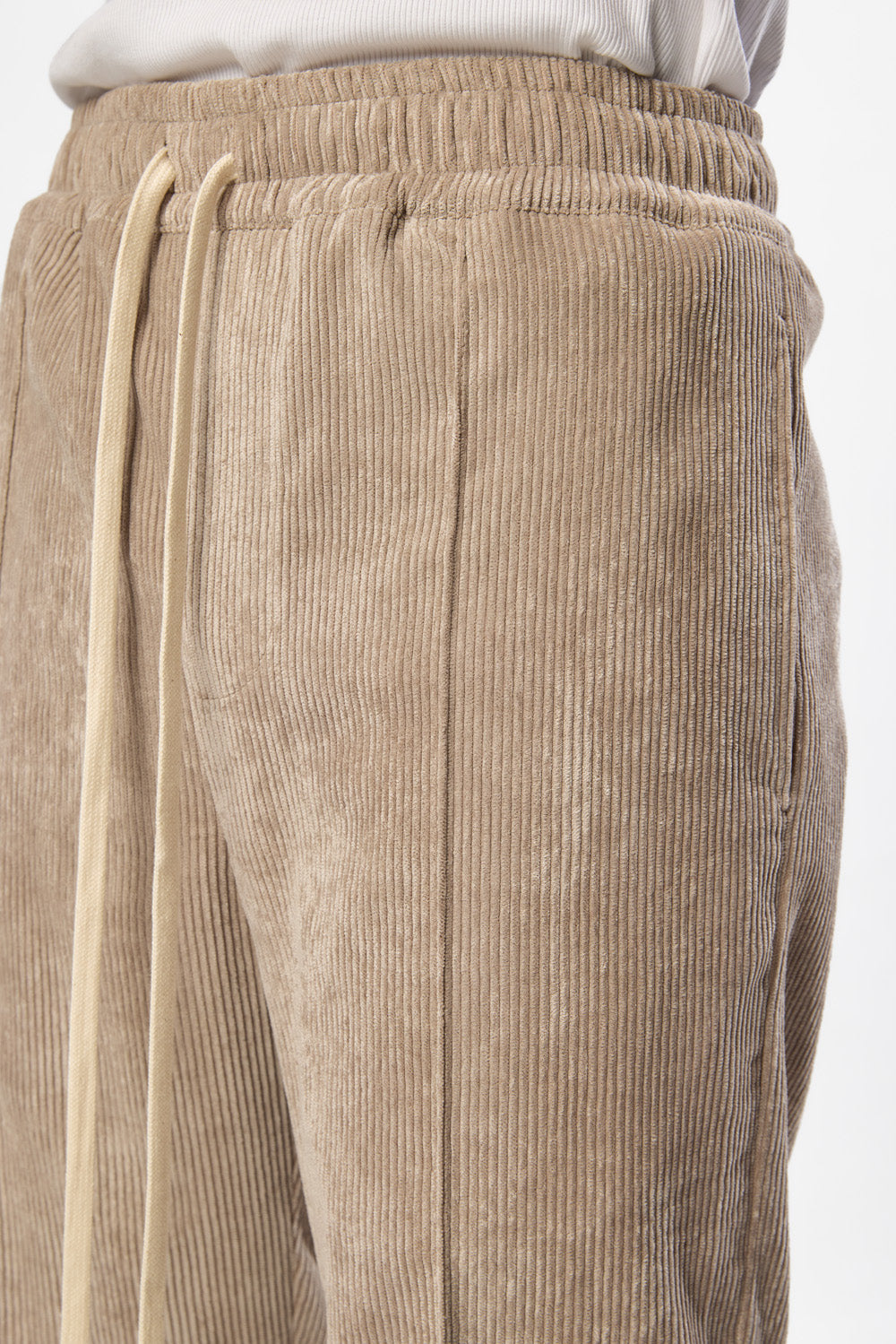 Five Beige Corduray Pants