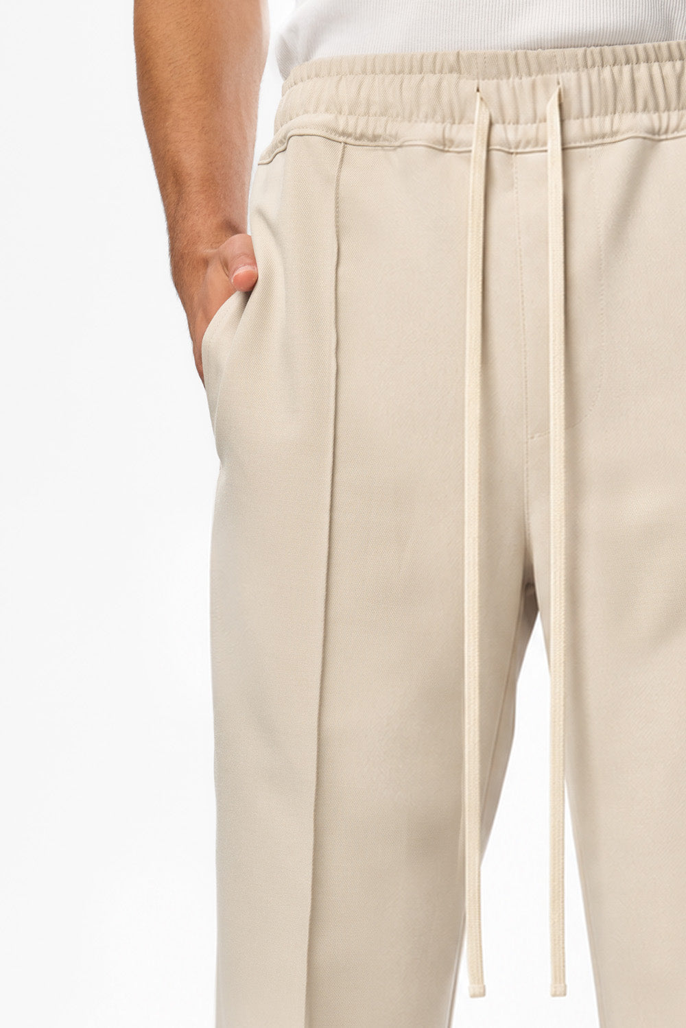 247 Off-White Wool Blend Pants
