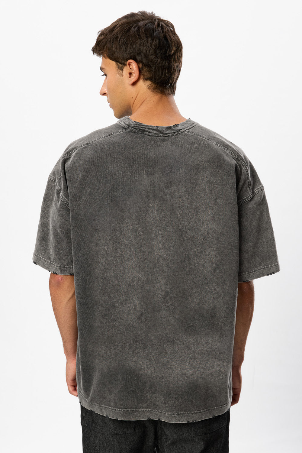 Distressed Grey Vintage T-Shirt