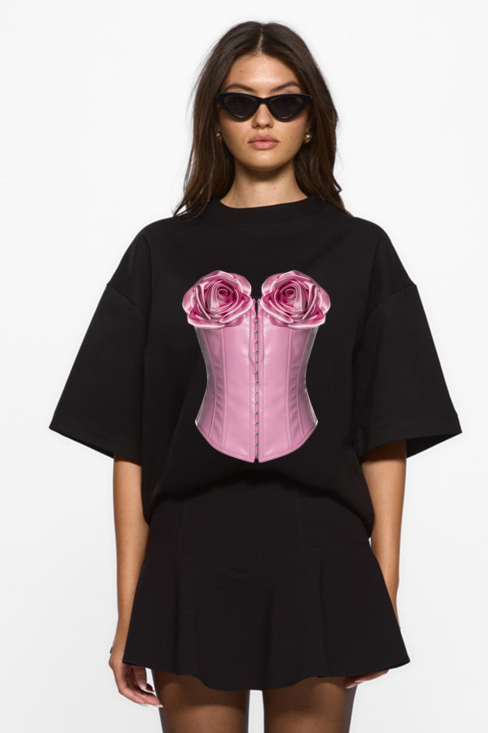 Charmante drukowana koszulka w kolorze Off-White W