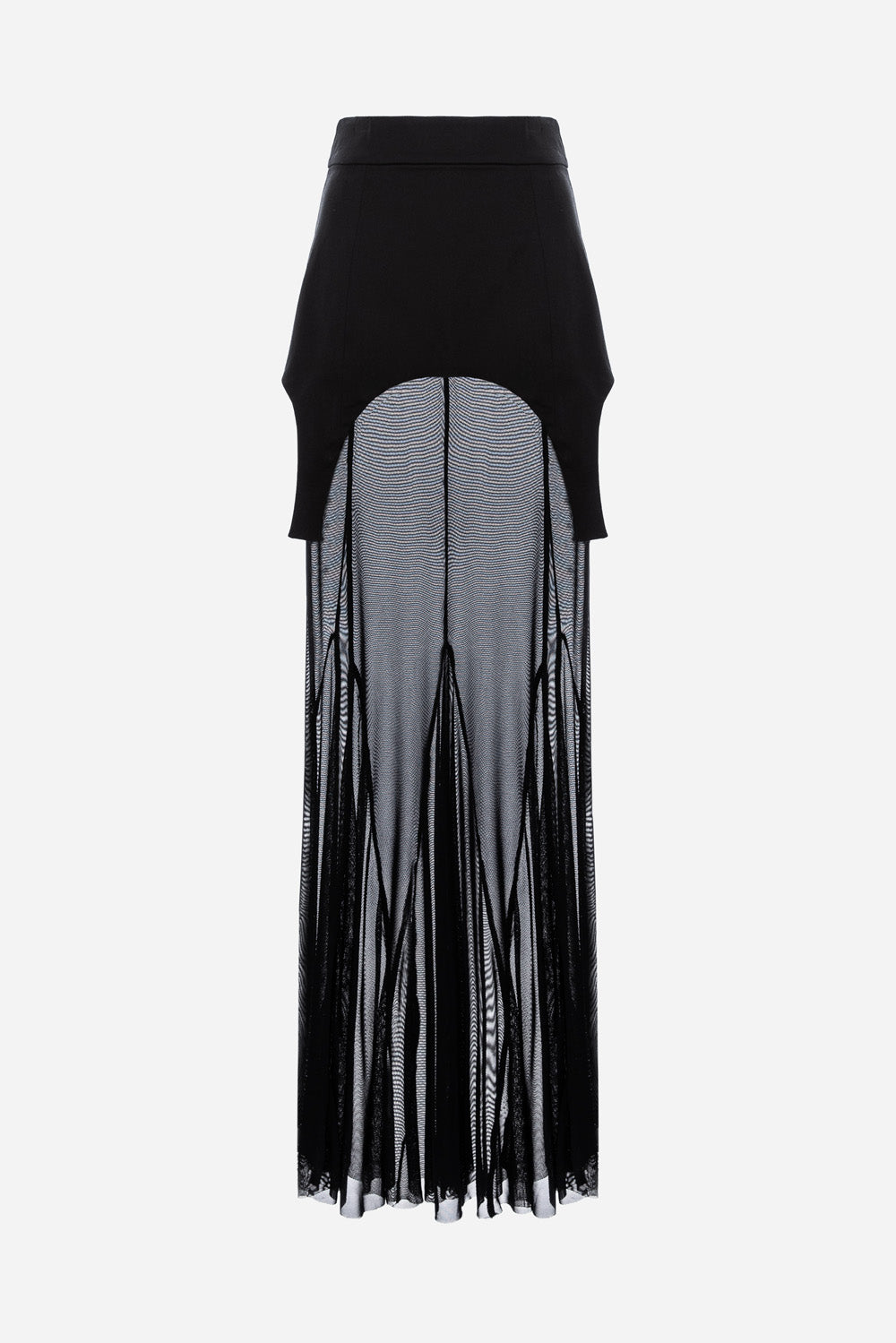 Spódnica Siren z koronkami w kolorze black