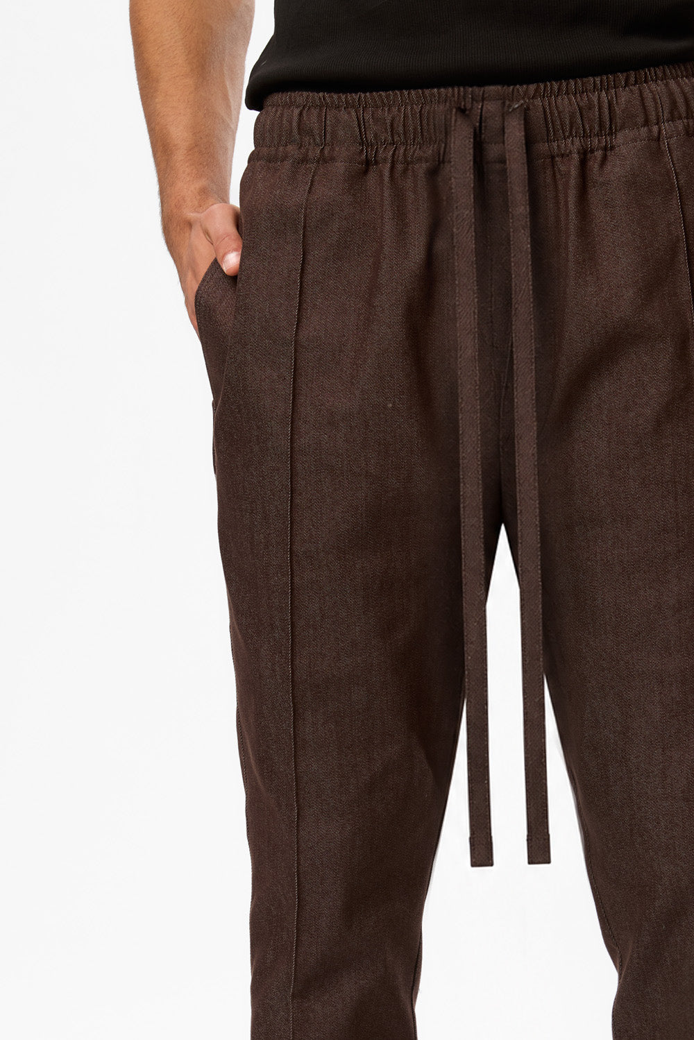 Six V2 Brown Denim  Pants