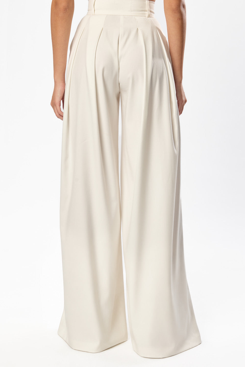 Kimi Mega Off white Woven Pants