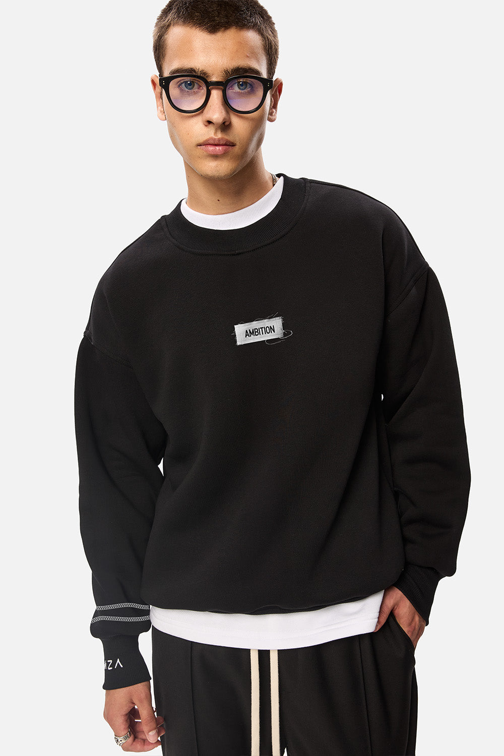 Ambition Black Sweatshirt