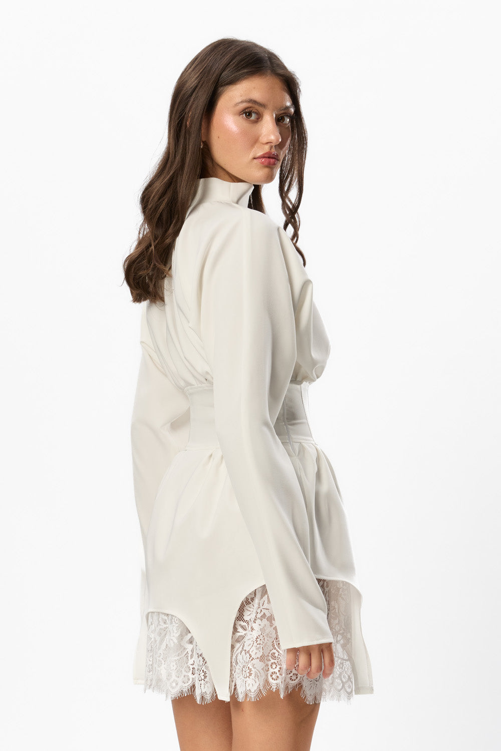 Kaya Woven Dress Off-White