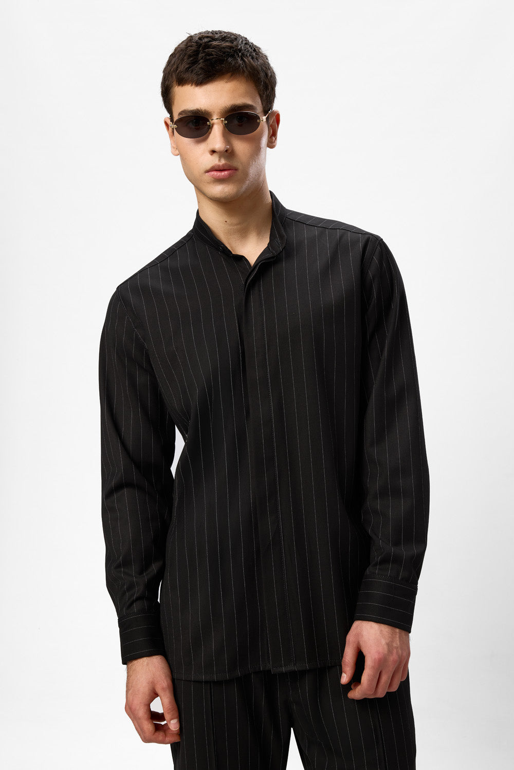 Thom striped black cloth Shirt