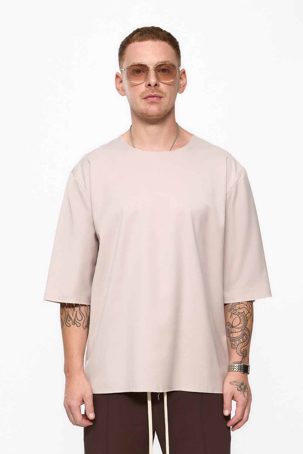 Thom Grey Cloth T-shirt
