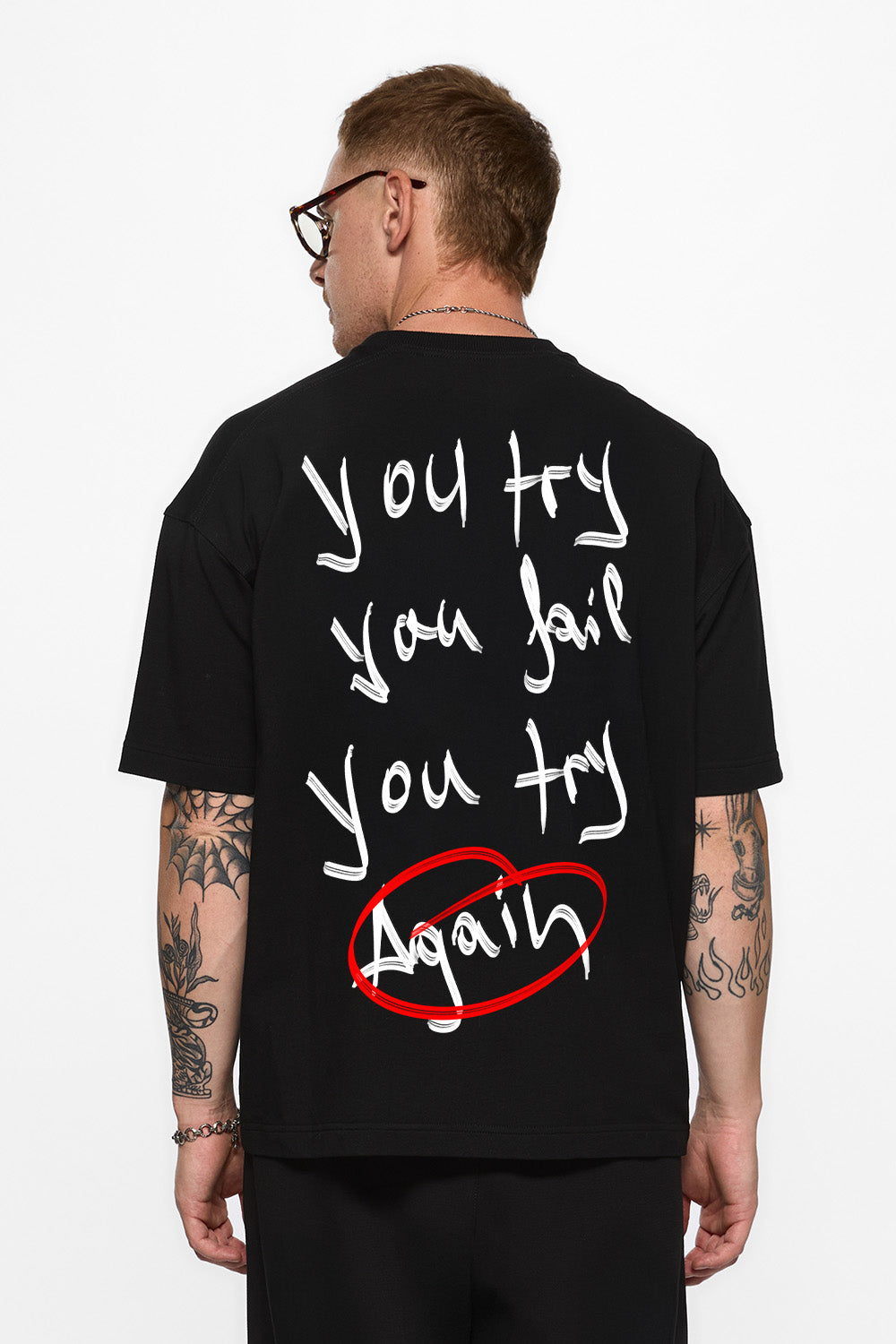Tricou alb cu imprimeu Riyad
