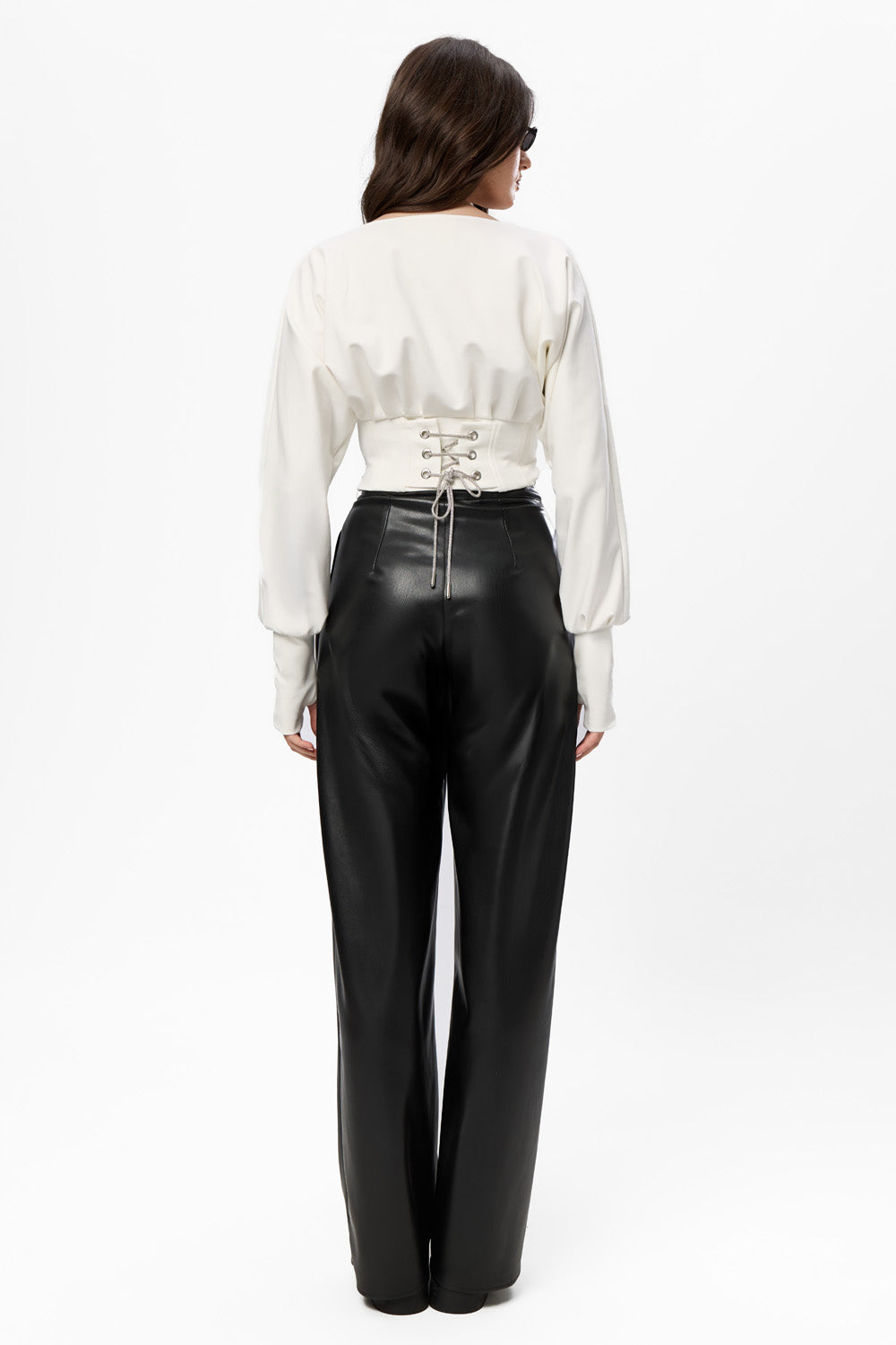 Spódnica Black Swan z paskami do pończoch