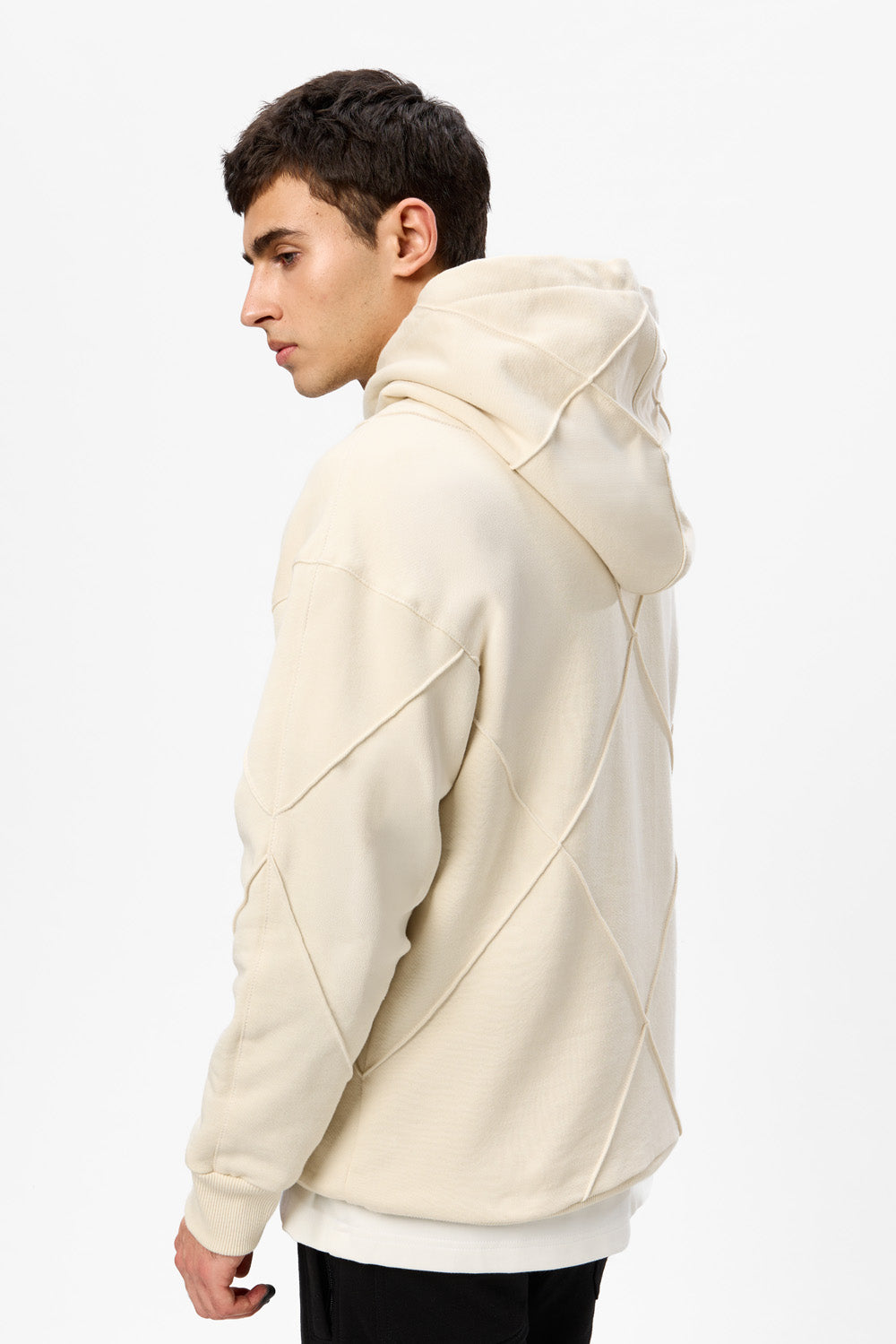 Diamond Vanilla Cotton Hoodie