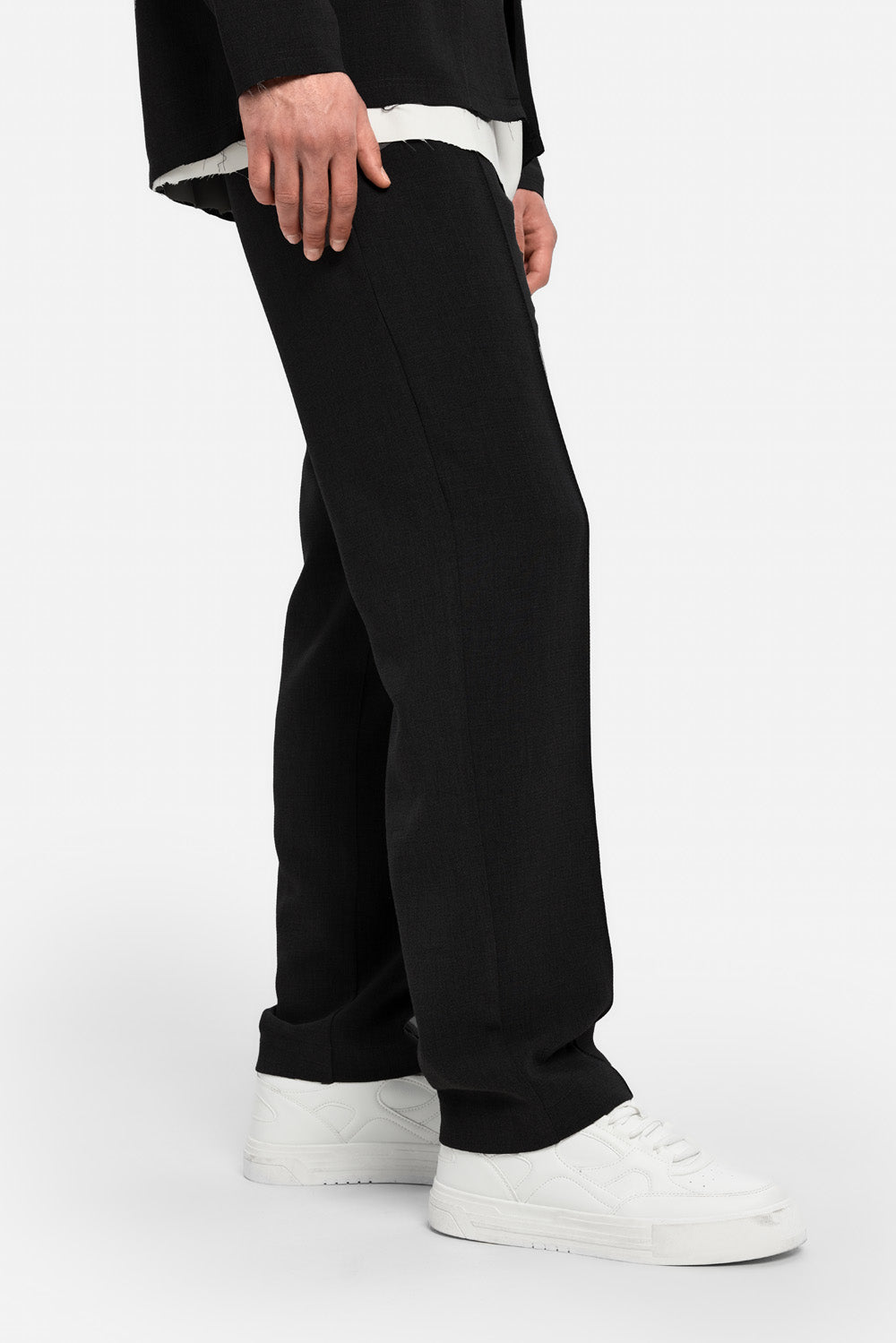 Pantaloni din stofa 247 | Bărbați | Negru | Stil Modern & Elegant | Confort & Funcționalitate | Atelier Hamza