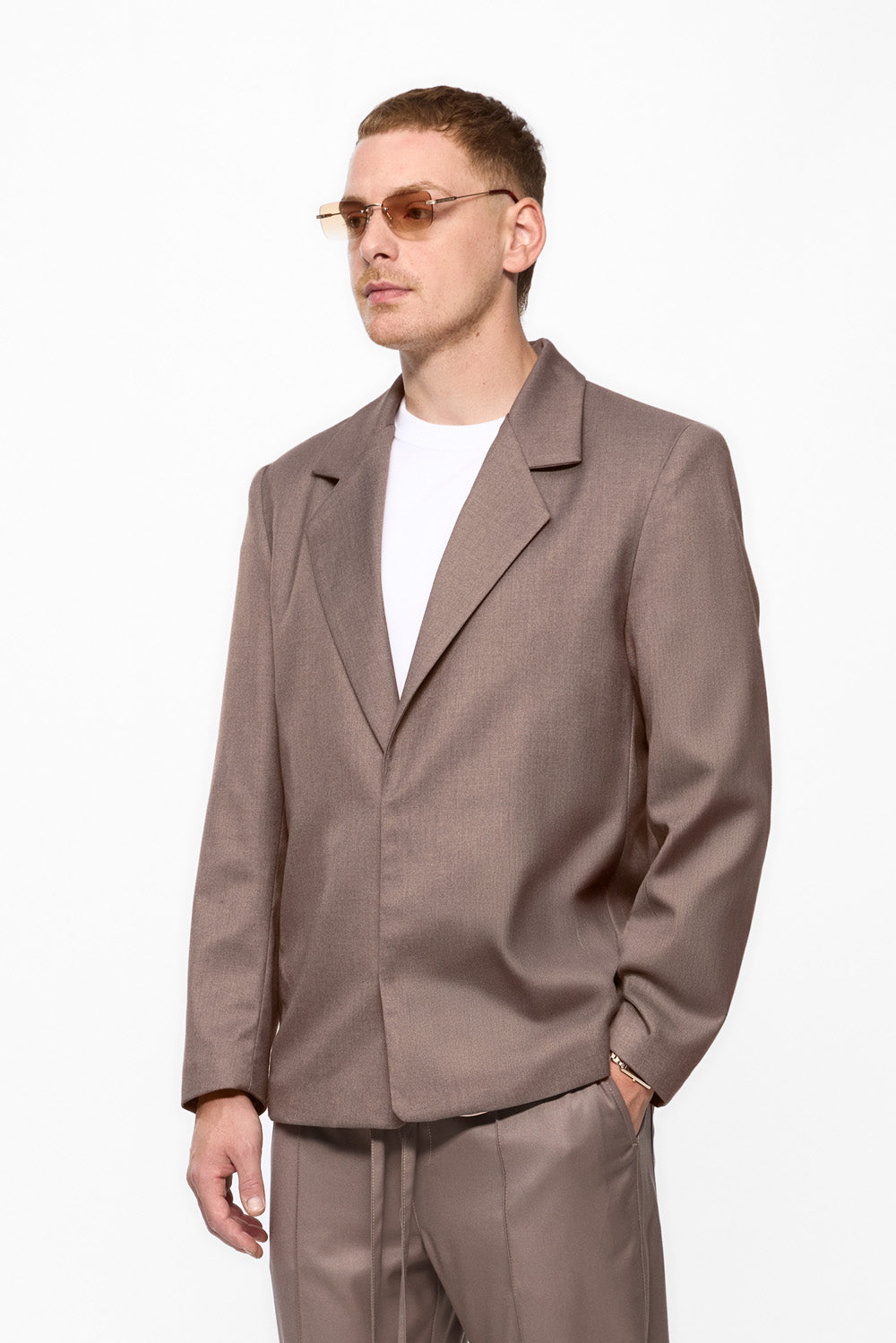 Cardigan Thom V2 | Bărbați | Bej | Stil Modern & Elegant | Confort & Funcționalitate | Atelier Hamza