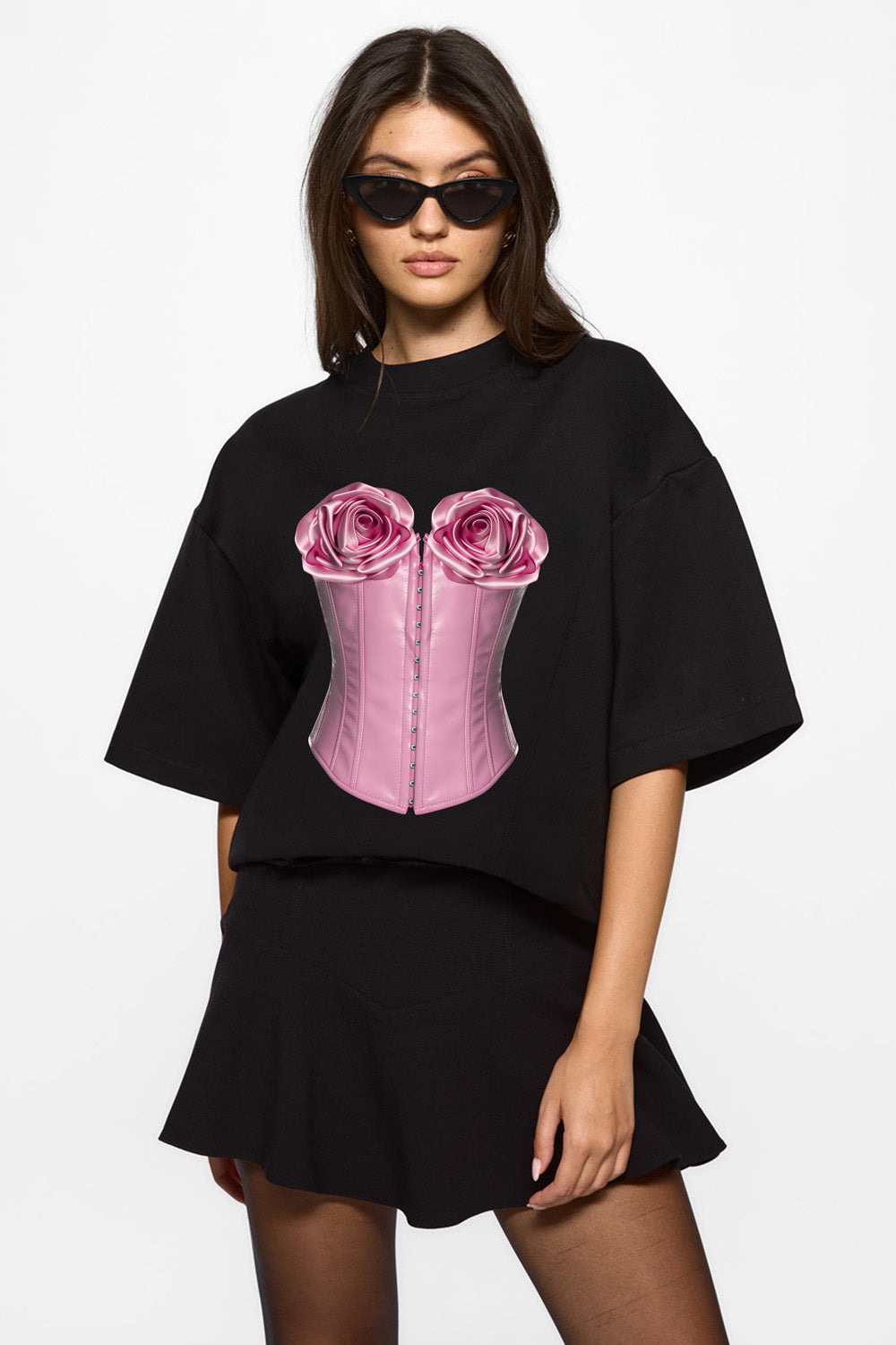 Charmante drukowana koszulka w kolorze Off-White W