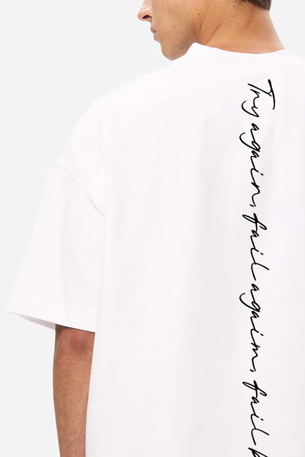 Tricou alb cu imprimeu Riyad