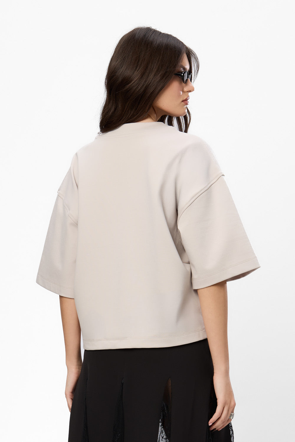 Charmante drukowana koszulka w kolorze Off-White W