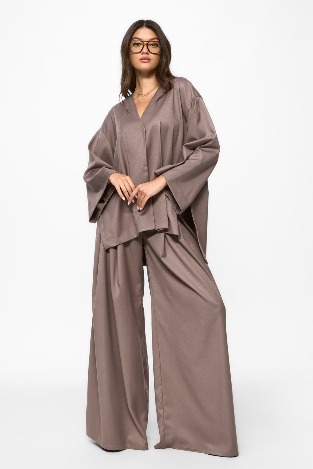 Kimi Beige Cloth Pants