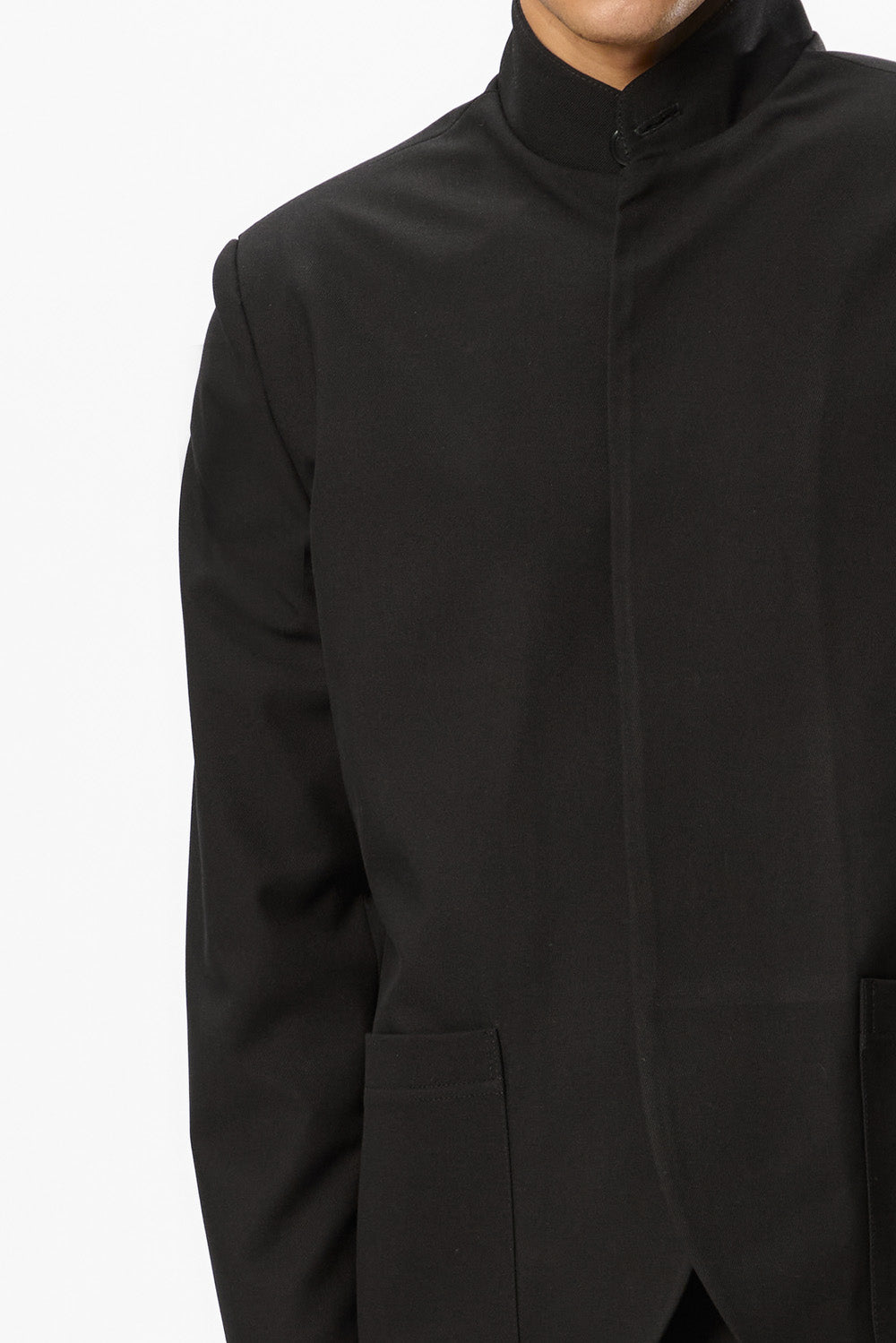 Luce Black Wool blend Cloth Blazer