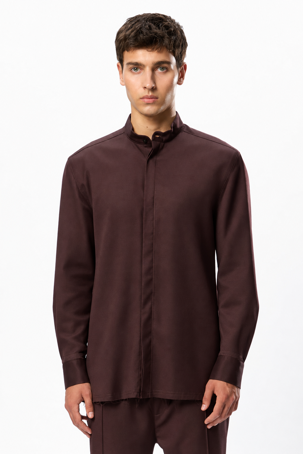 Thom Burgundy Shirt