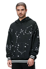 Galaxy knit hoodie