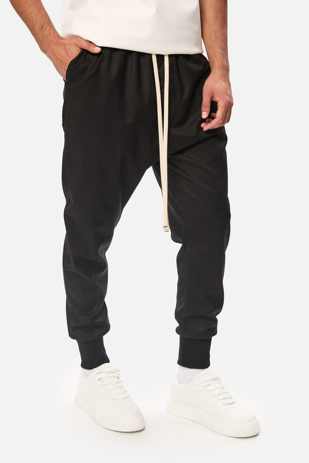 Tommy Cloth Black Pants