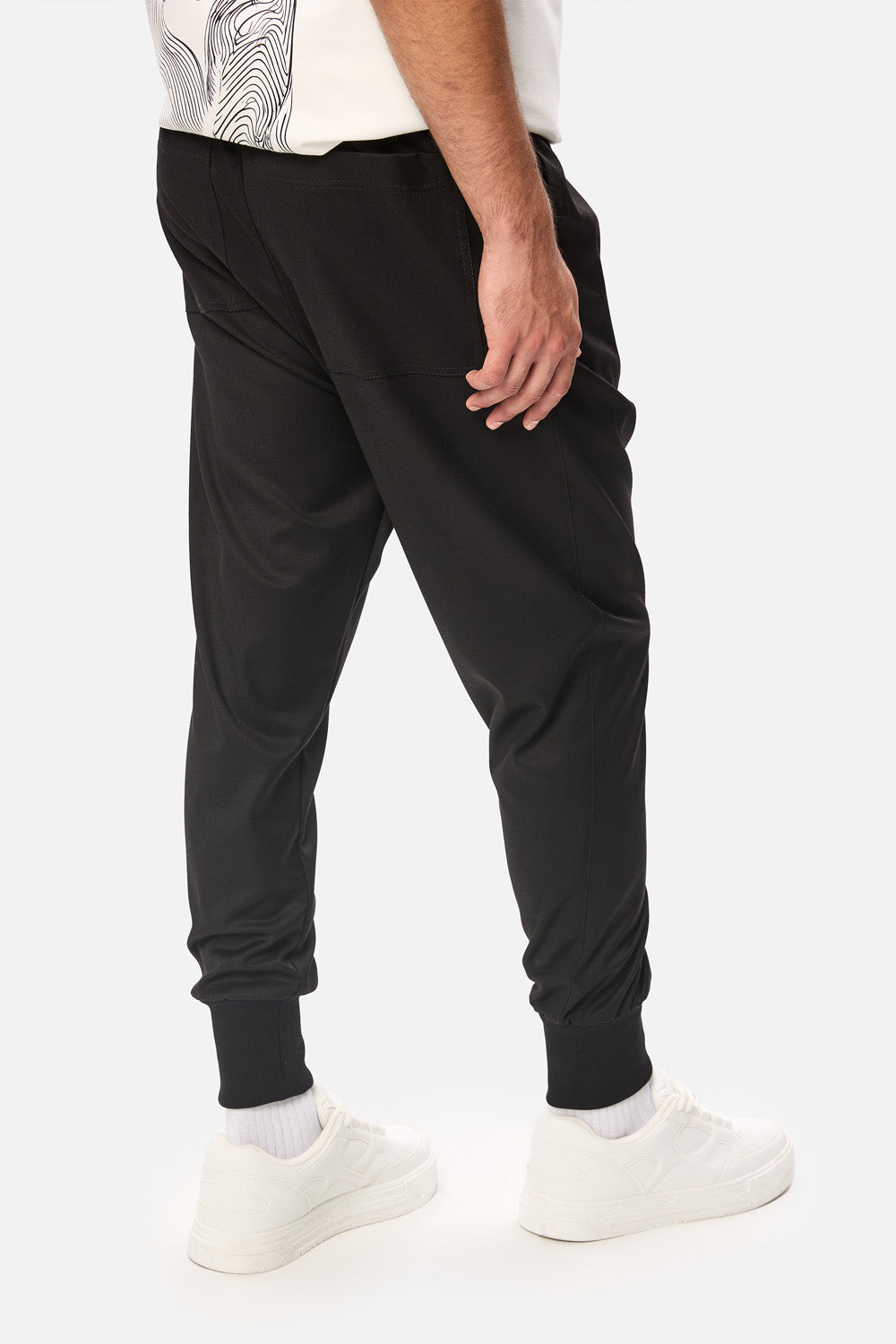 Tommy Cloth Black Pants