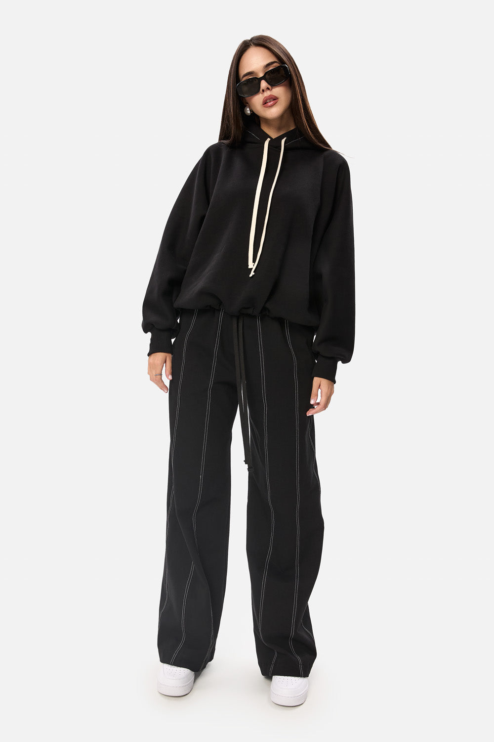 Skipper II Black Flared Pants W