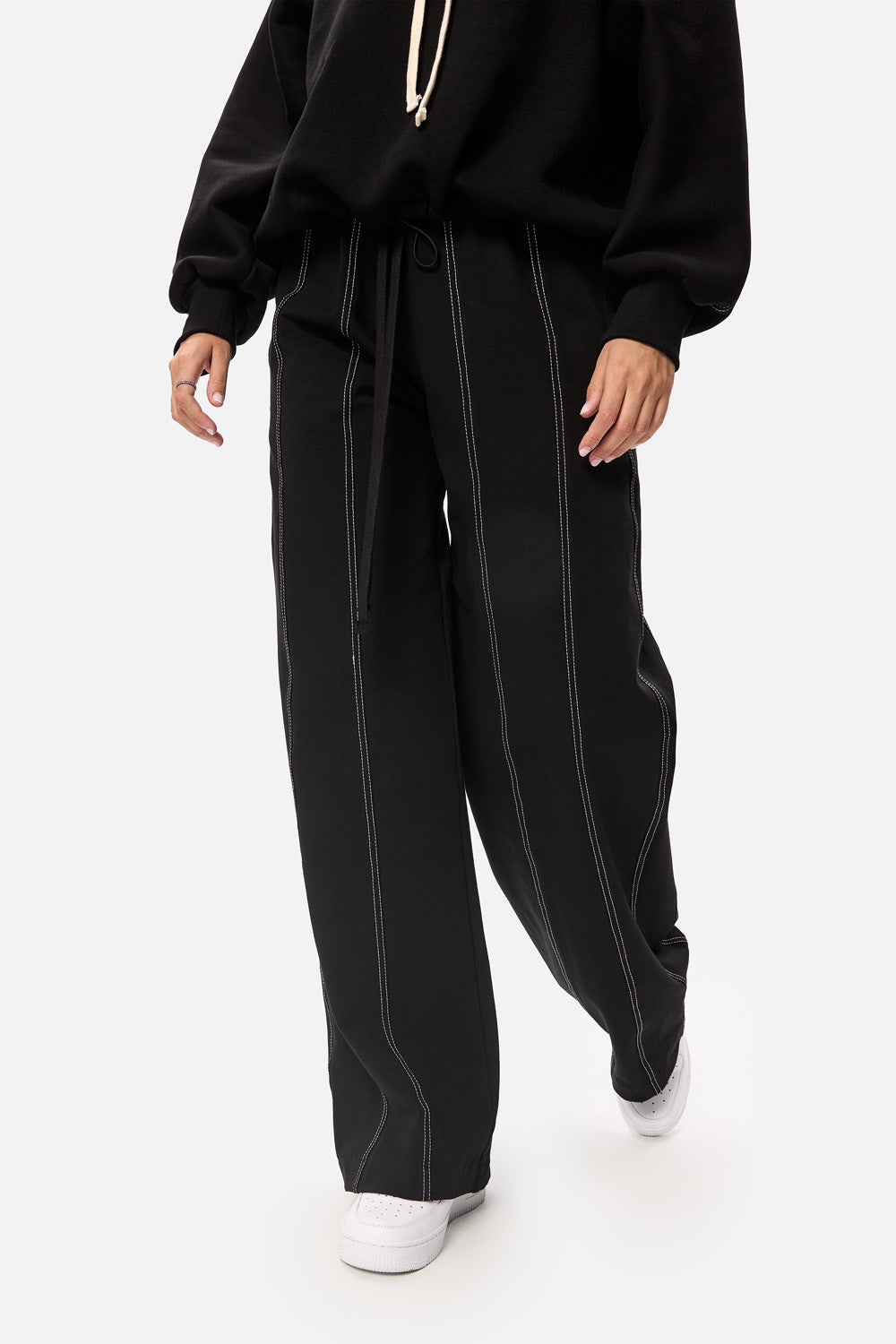 Skipper II Black Flared Pants W