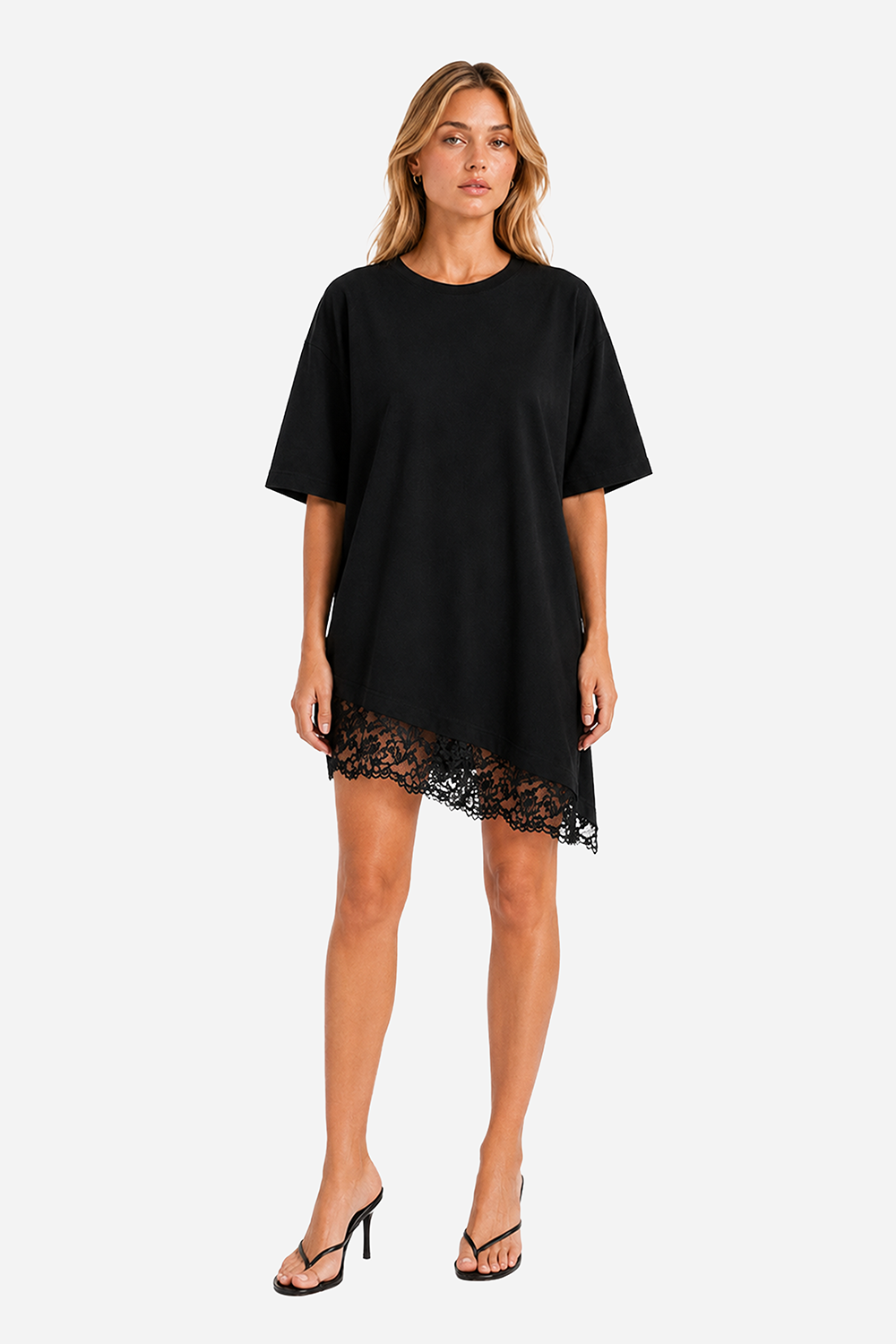 Japan Black Lace Dress