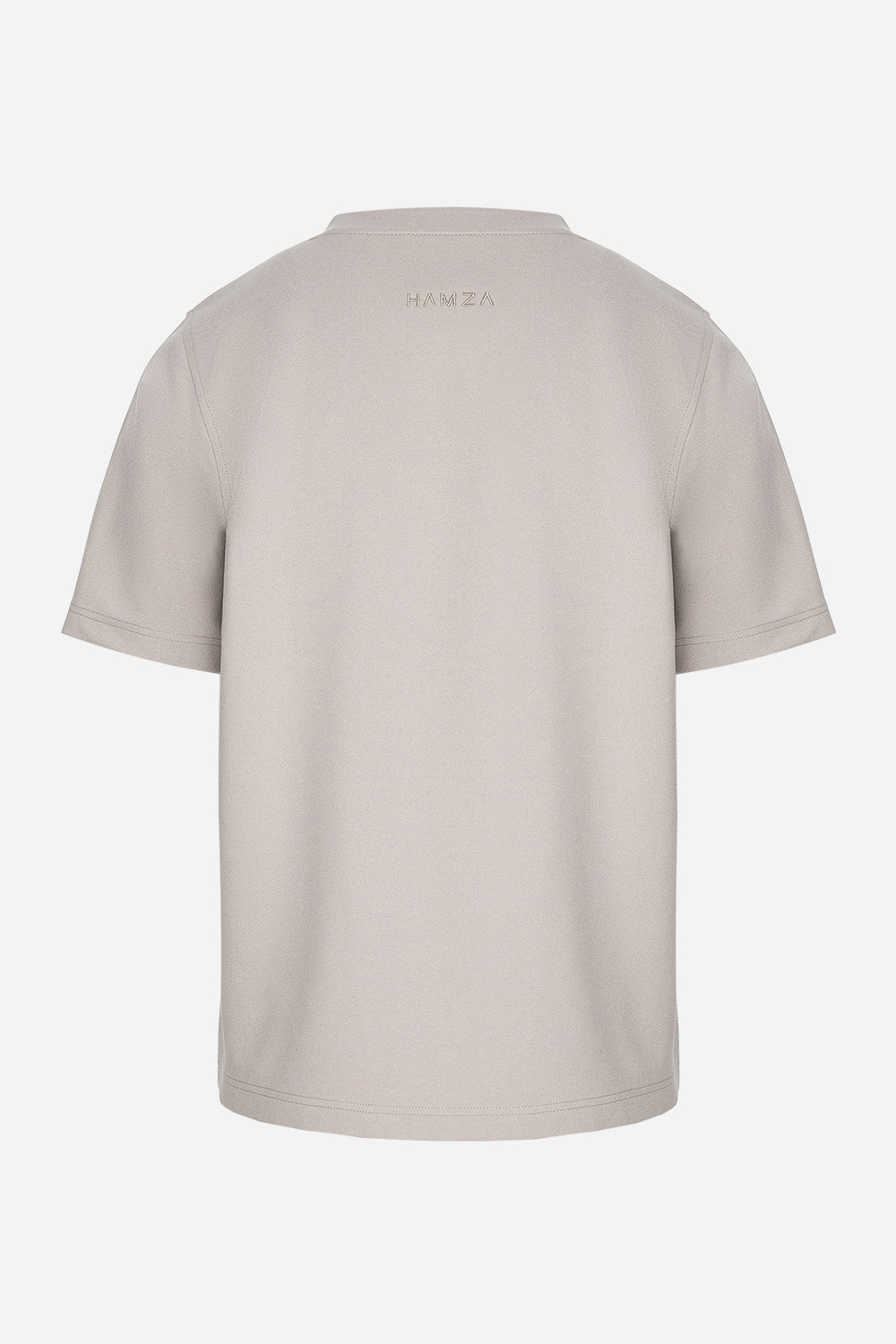 Tricou bărbați Vanilla din vâscoză pe manechin invizibil, vedere din spate