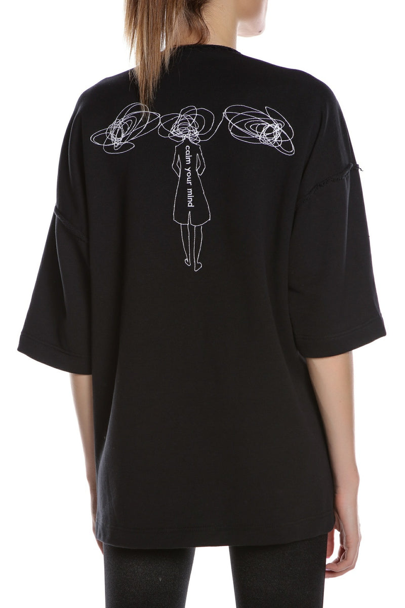 CHAOS embroidered T-shirt