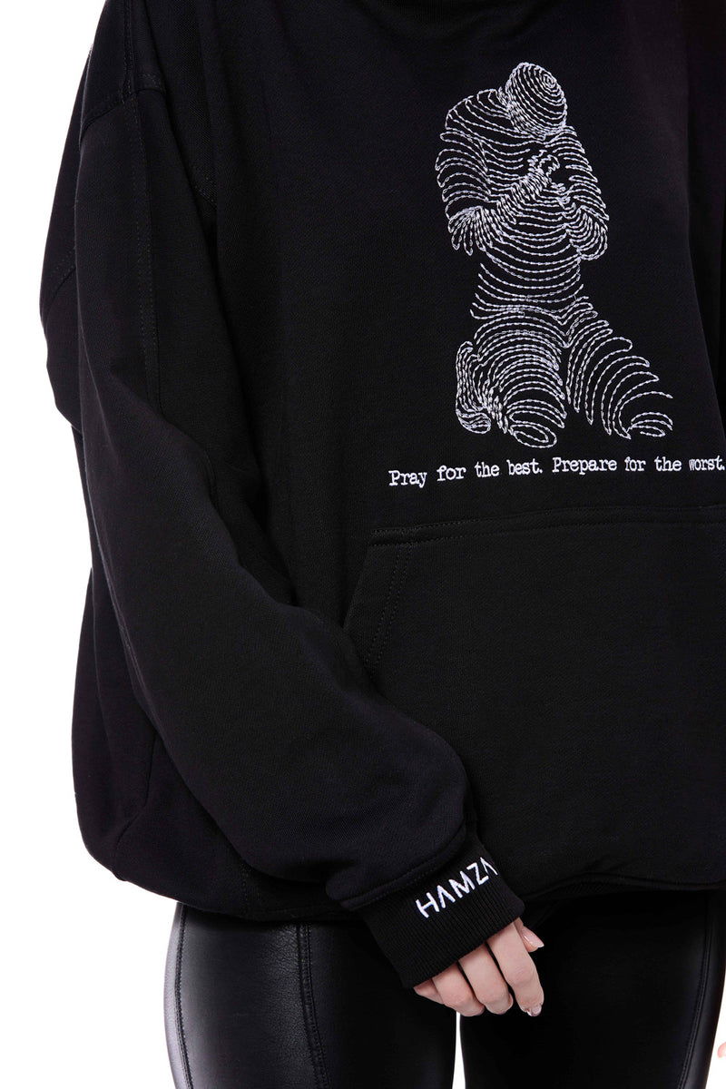 Resilience embroidered W Hoodie