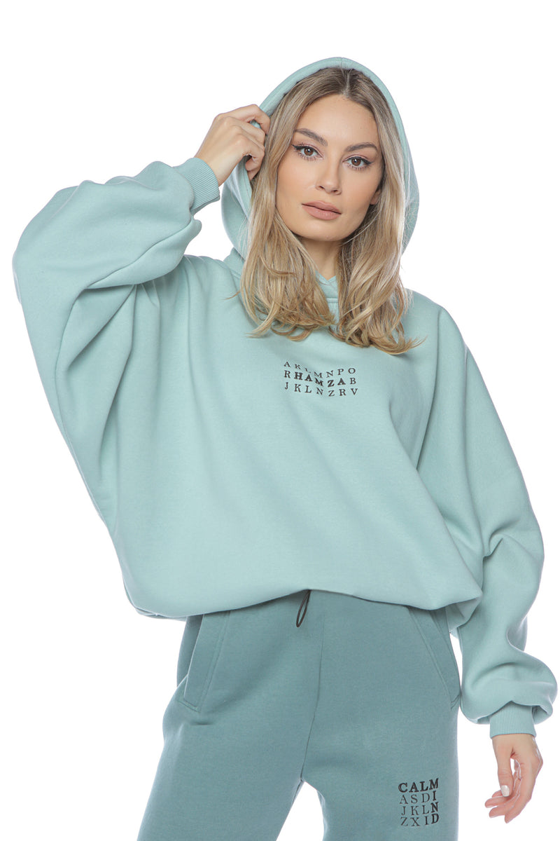 REBUS embroidered Hoodie