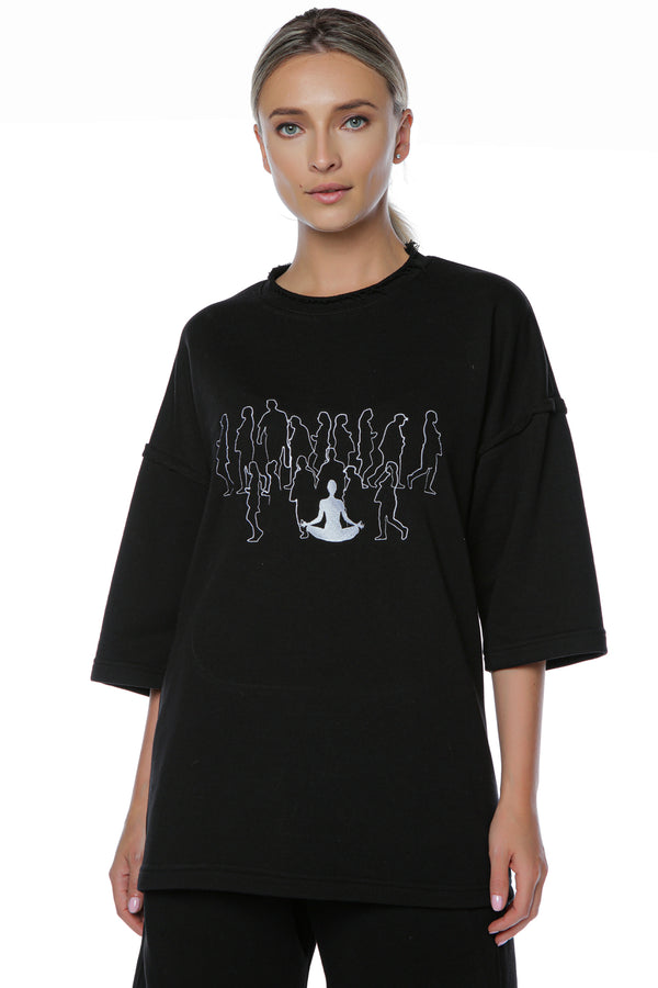 Zen embroidered T-Shirt