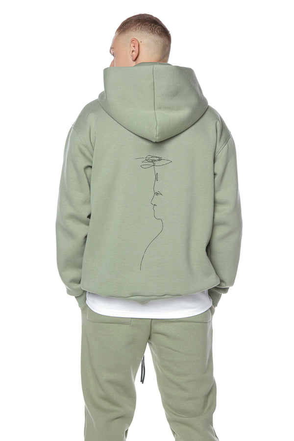 SCRIBBLE embroidered Hoodie