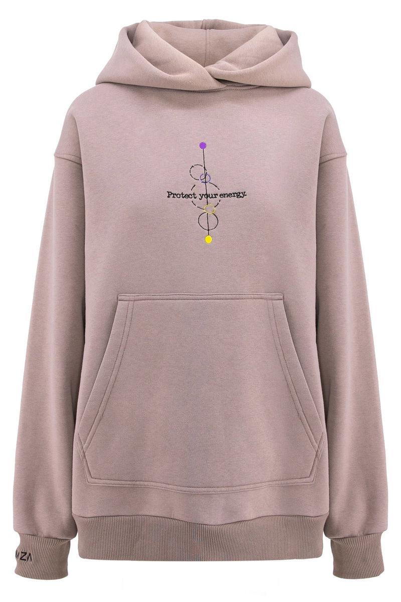 Chakra embroidered Hoodie