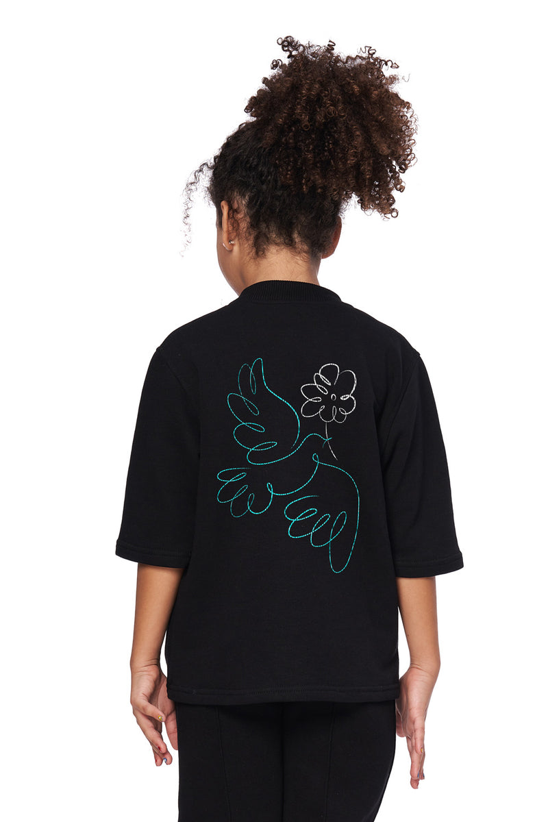 Birdy Embroidered T-shirt