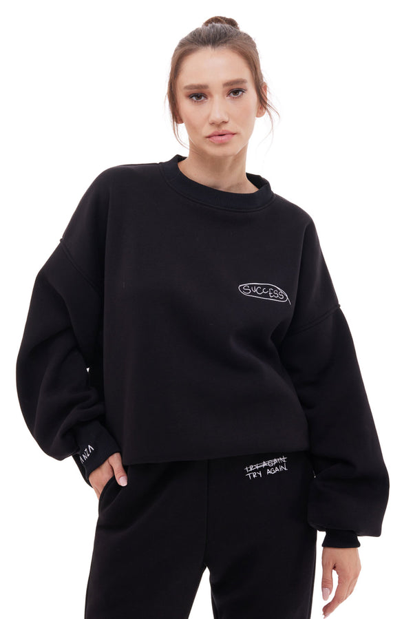 Success embroidered Sweater