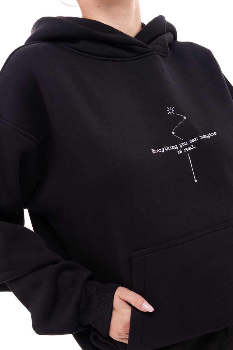 Qreator Embroidered Hoodie