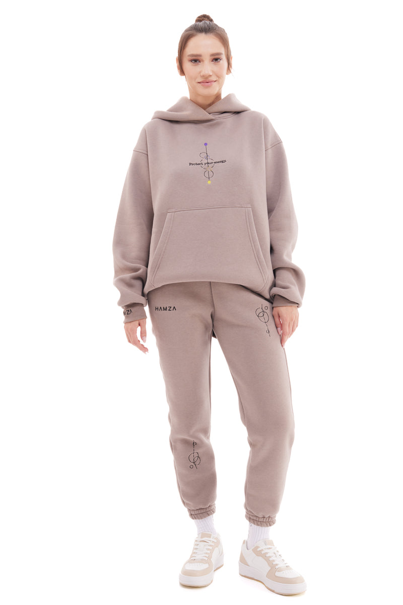 Chakra embroidered Hoodie