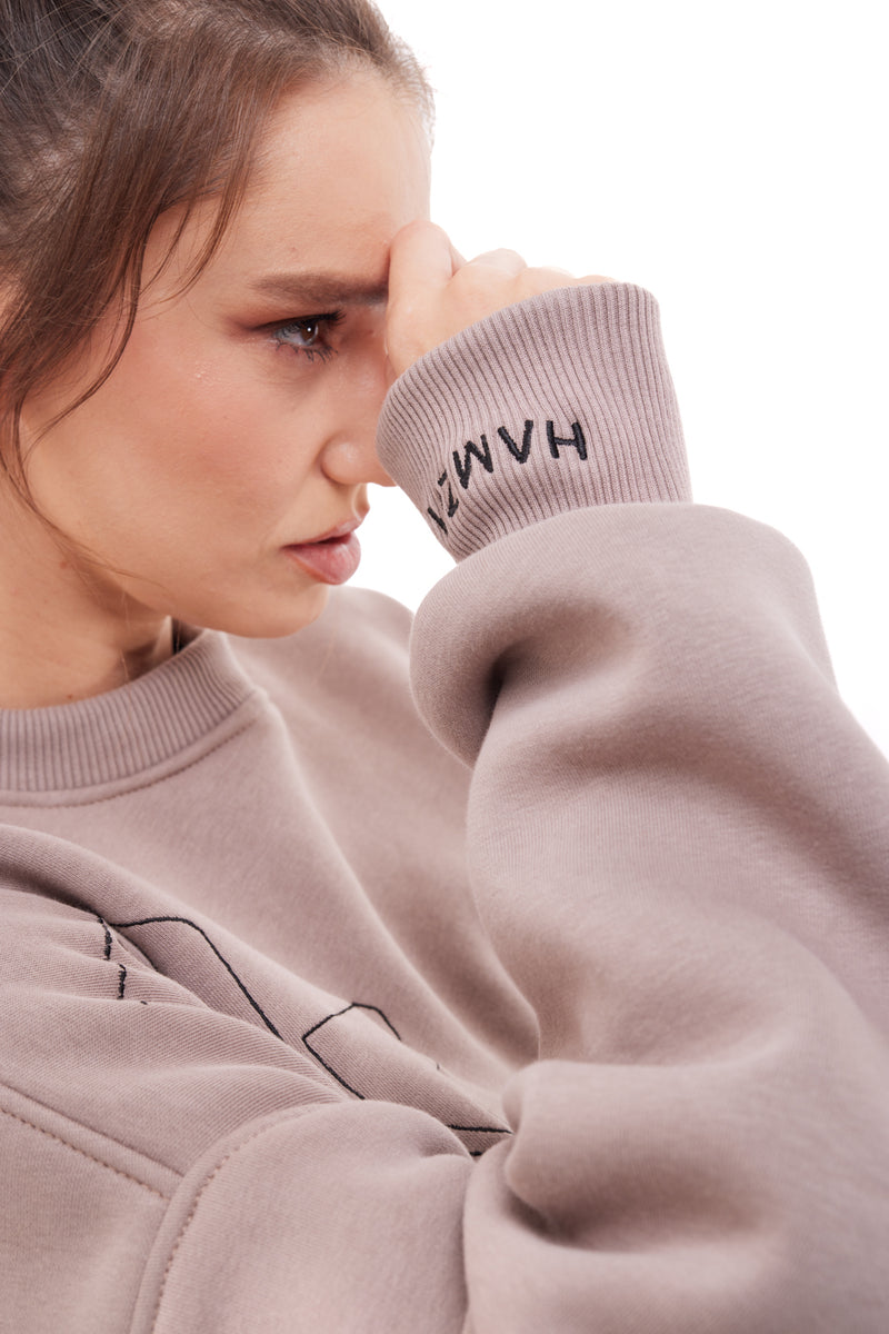 Freedom embroidered Sweater
