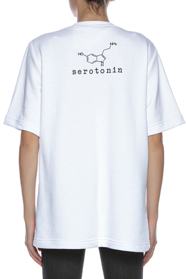 SEROTONIN embroidered T-shirt